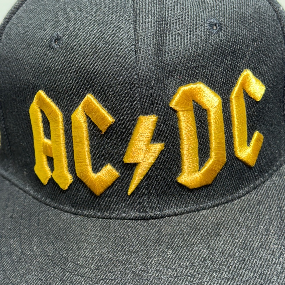 Acdc Ac/Dc Cap Snapback Hat Adjustable Adult Rock… - image 2